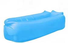 Combo! 2 Blue Loungers, Couches– Comfy & Portable Air Sofas for Indoor/Outdoor 