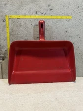 Rubbermaid Houseware Vintage Hard Rubber Dust Pan Red #2001 12” Dustpan 70s 80s?