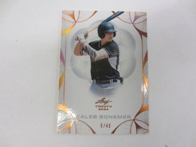 2024 Leaf Trinity Baseball CALEB BONEMER  no 37 5/49