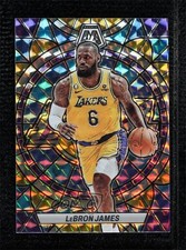 2022-23 Panini Mosaic Stained Glass LeBron James #2