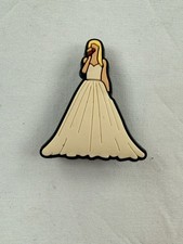 Taylor Swift Cream and Blonde Enamel Croc Charm