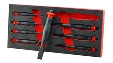 Britool Hallmark Punch & Chisel Set 8 Pieces Heavy Duty