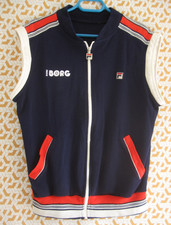Veste Fila 80'S vintage sans Manche Björn Borg sport vintage - M