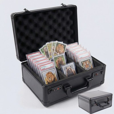 1x Trading Card Storage Box Graded Cards Case For PSA BGS CGC Sports Slab Holder