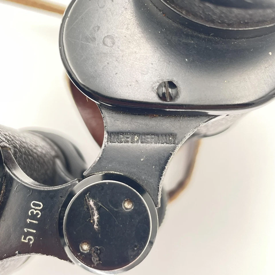 Vintage Hertel & Reuss Kassel Germany 7x35 Binoculars Coated Optics Featherweigh - Image 4 of 4