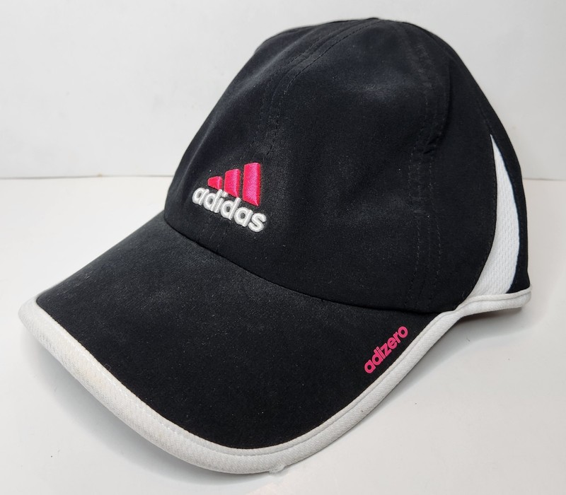 Adidas Climacool Adizero Runners Strapback Adjustable Hat Cap Black Pink