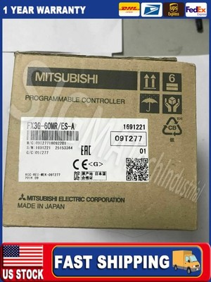 Mitsubishi FX3G-60MR/ES-A Programmable Controller New FX3G60MR/ESA US Free TAX