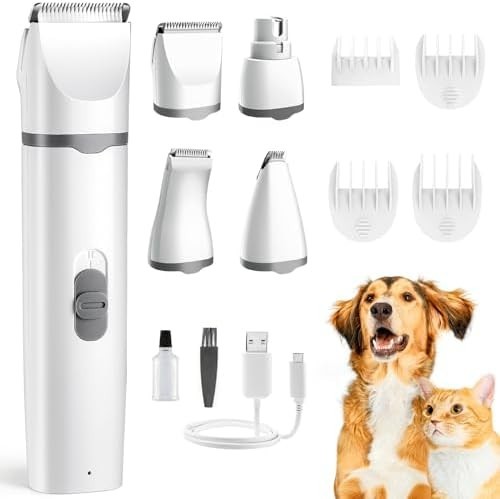 Dog Clippers for Thick Coats Pro Grooming Kit, Low Noise