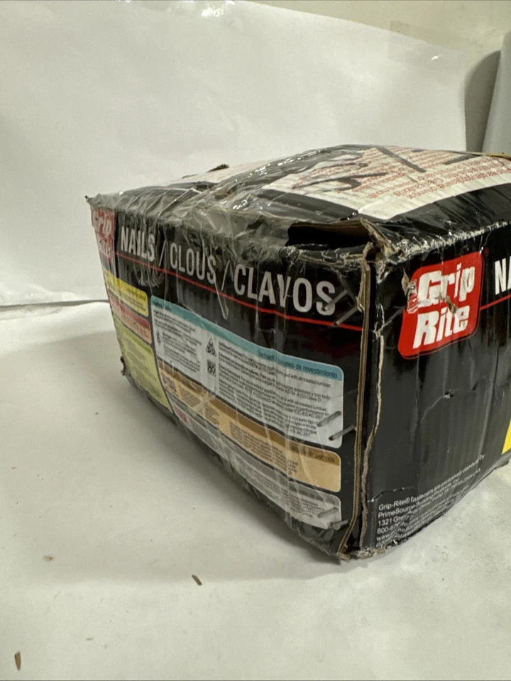 Primesource Grip-Rite 10D 3 英寸 框架亮钢指甲平 50 磅 — 第 3/3 张图片