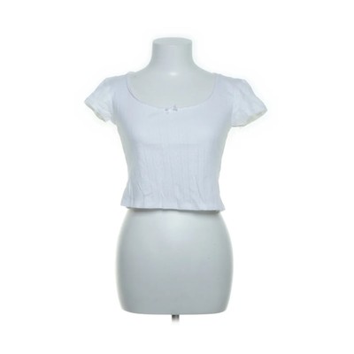 Zara, Top, Größe: S, Weiß, Einfarbig, Damen #XtG