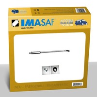 Imasaf Auspuff Mitteltopf, MSD für Citroen / Peugeot Lna+ 104 + Coupe