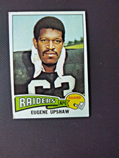 1975 Topps - Gene Upshaw #190 VG/Centered HOF Oakland Raiders Vintage football
