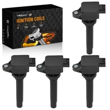 4x Ignition Coil Pack for Suzuki Grand Vitara 2.7L 06-08 UF562 Electronic Black