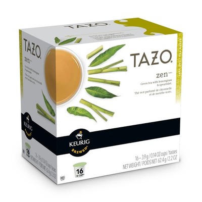 Green Tea K-Cups 16 Count Lemongrass & Spearmint Flavor - Easy Brew Pods