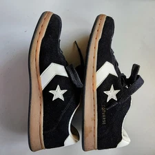 Size 4 - Converse One Star Low Black Suede