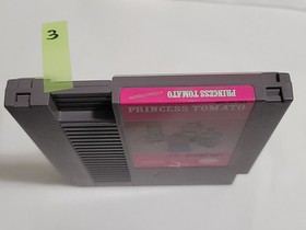 Princess Tomato In The Salad Kingdom Nintendo NES Authentic TESTED Very Rare