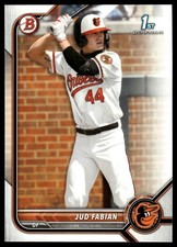 2022 Bowman Draft #BD-114 Jud Fabian