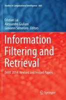 Information Filtering And Retrieval | Dart 2014: Revised And Invited Papers