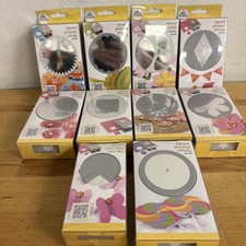Lot of 10 EK Tools Craft Paper Punch Large starburst,Heart,Square,Flower More