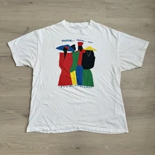 Vtg 90s Waiting To Exhale Movie Promo Shirt Soft Whitney Houston Romance Culture