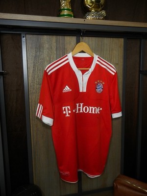 Maillot FC Bayern Munich Fanshop Lahm 21 Taille 2XL Adidas Blanc