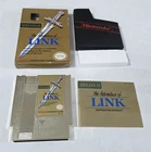 T-156 VINTAGE NINTENDO NES ZELDA II ADVENTURE OF LINK WORKING W/ ORIGINAL BOX