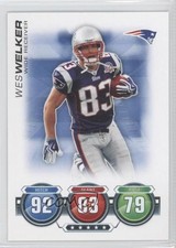 2010 Topps Attax Wes Welker 0d2