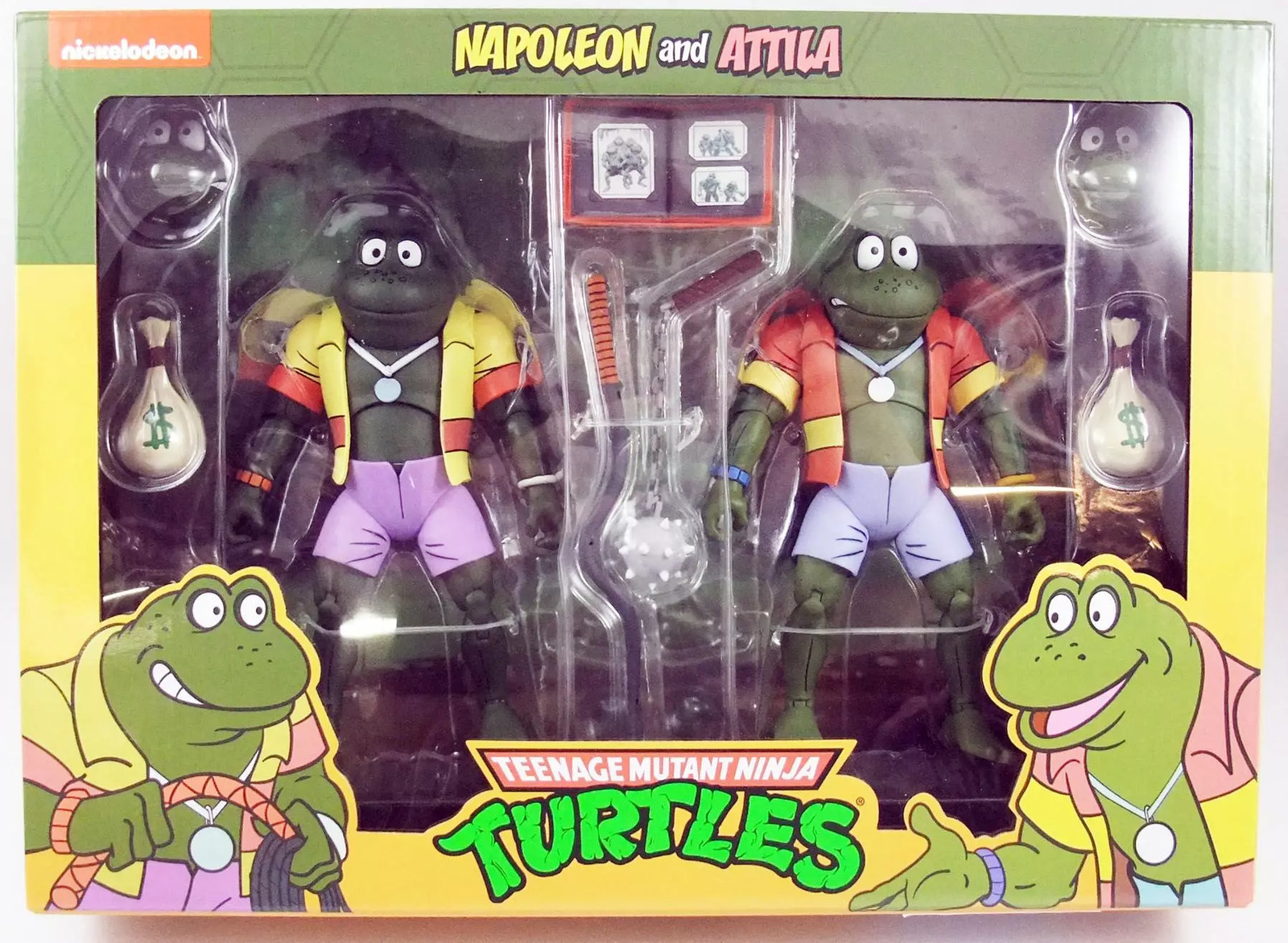 Pack figurines TMNT Tortues Ninja NECA pour collectionneur de jouets vintage 18cm