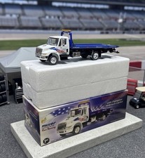 First Gear International 4400 Miller Industries Race Recovery Flatbed Tow Truck First Gear International 4400 Miller Industries Race Recovery Flatbed Tow Truck