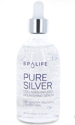 SpaLife Pure Silver Collagen Infused Nourishing Serum ~ 3.4 fl oz