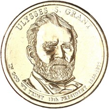 2011 D Presidential Dollar Ulysses S Grant BU Clad US Coin See Pics T867