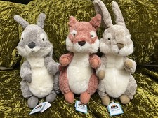 Jellycat Ambrosie Fox Squirrel Hare Set Brand New With Tags 