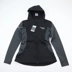 Toyota Racing TRD Jacket Womens Medium Black Hooded Cinch Back Full Zip NWT NEW