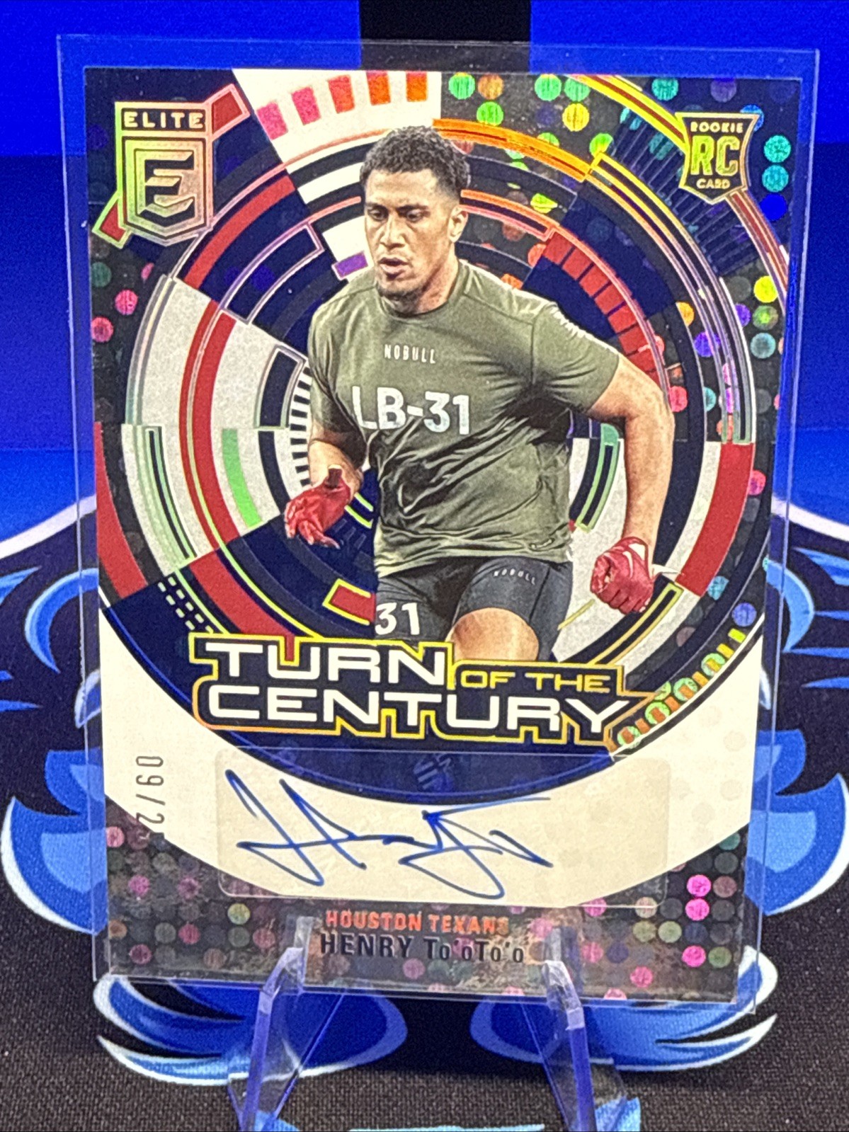 Henry To'oTo'o Panini Donruss Elite Turn of the Century Autograph #TCHTO Base