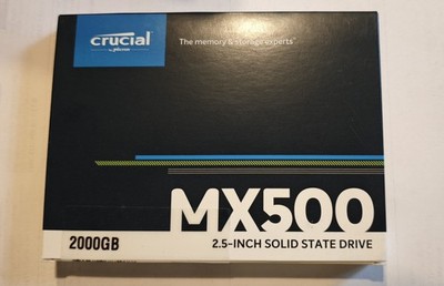 Crucial MX500 SSD 2 TB - neu in OVP und versiegelt,  MX 500 2TB