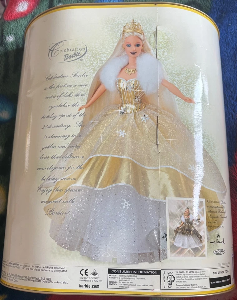 Barbie Celebración de Vacaciones 2000 Vintage Edición Especial 2000 - Barbie Navidad Foto 2 de 2