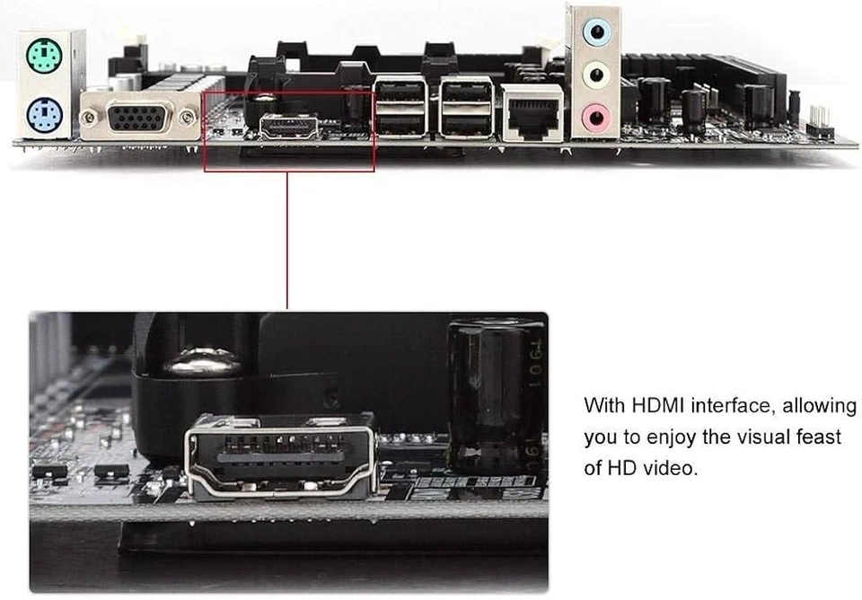AMD DDR3 1333/1600/1866/2133MHz 4G/8G A88 Desktop Computer Motherboard - Image 4 of 4
