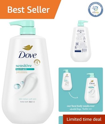 Dove Hypoallergenic Body Wash for Sensitive Skin 24 Hr - 30.6oz Pump Bottle