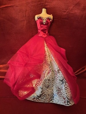 VESTIDO BARBIE HOLIDAY 2015 - REGALO MANIQUI CERAMICA - ENVIO CERTIFICADO