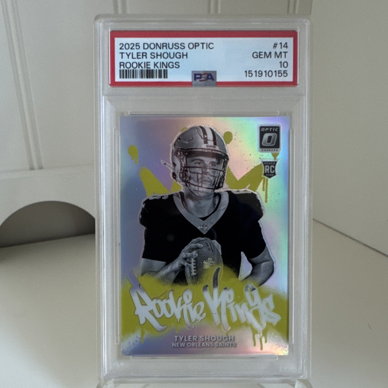 Tyler Shough Panini Donruss Optic Rookie Kings #14 Base