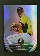 2013 Bowman Platinum #BPP4 Gerrit Cole Prospects Pittsburgh Pirates
