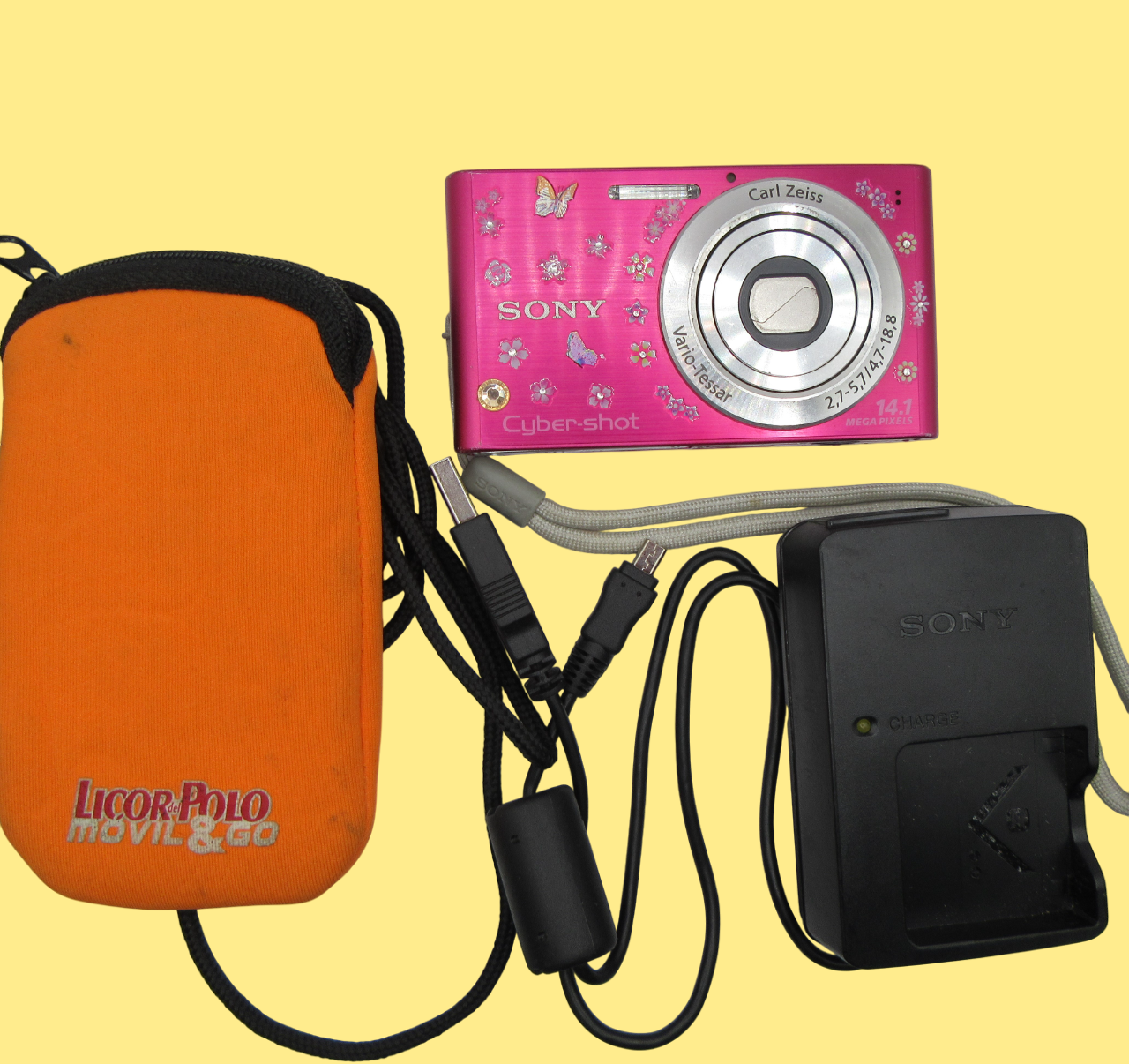 Sony Cyber-shot DSC-W320 14.1MP Digital Camera - Silver