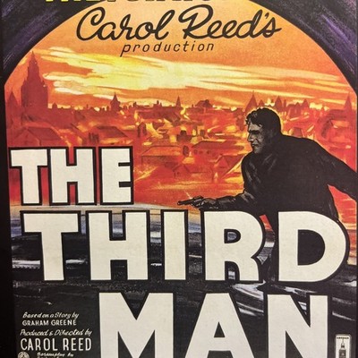  THE THIRD MAN, 1949  ORSON WELLES Joseph Cotton SELZNICK Graham Greene Noir ART
