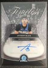 2025-26 Bowman #TTA-TB Anthony Black Timeless Touch Chrome Autograph
