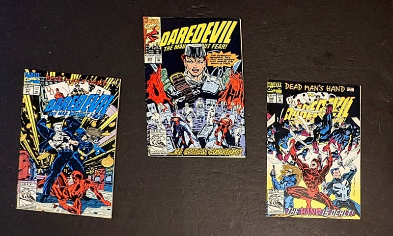 Daredevil  Comic Book Lot - Punisher - Tombstone - Spider-Man - Marvel Comics