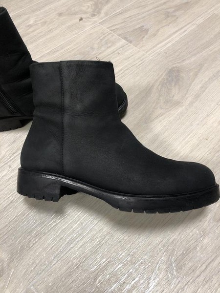 Women Gino Rossi Boots Black Nubuck 37