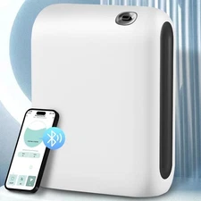 Waterless Diffuser for Home, Scent Air Machine for Home with Bluetooth-Connec...