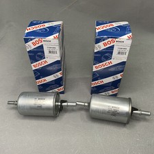 For 1991-97 Ford Thunderbird Mercury Cougar 3.8l 77091ws Bosch Fuel Filter 2pcs For 1991-97 Ford Thunderbird Mercury Cougar 3.8l 77091ws Bosch Fuel Filter 2pcs