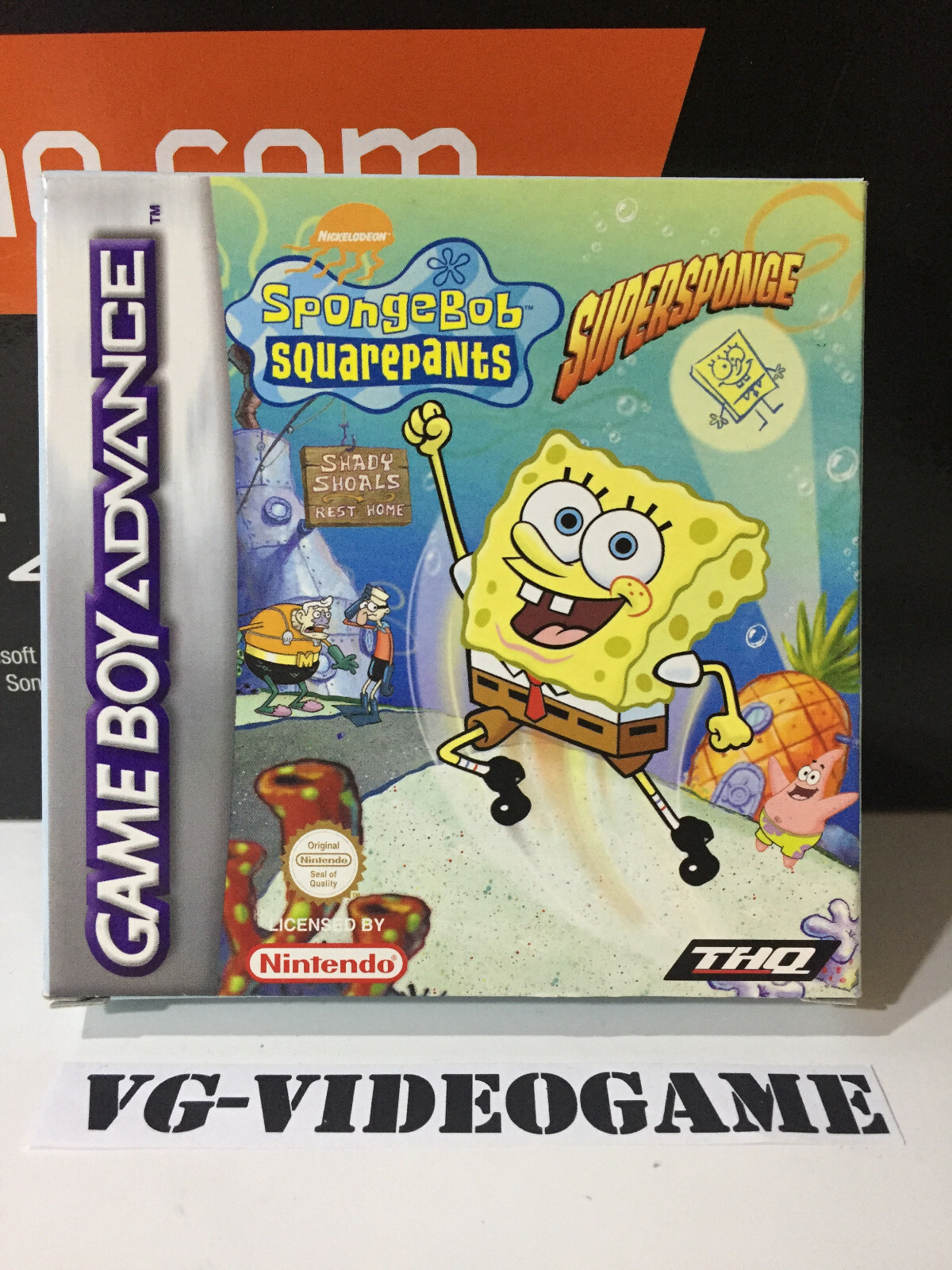 SPONGEBOB SQUAREPANTS, SUPERSPONGE, GAME BOY ADVANCE, NUOVO