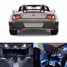 LED White Lights Interior Package Kit For BMW Z4 E85 2003-2008 - 10 LEDs